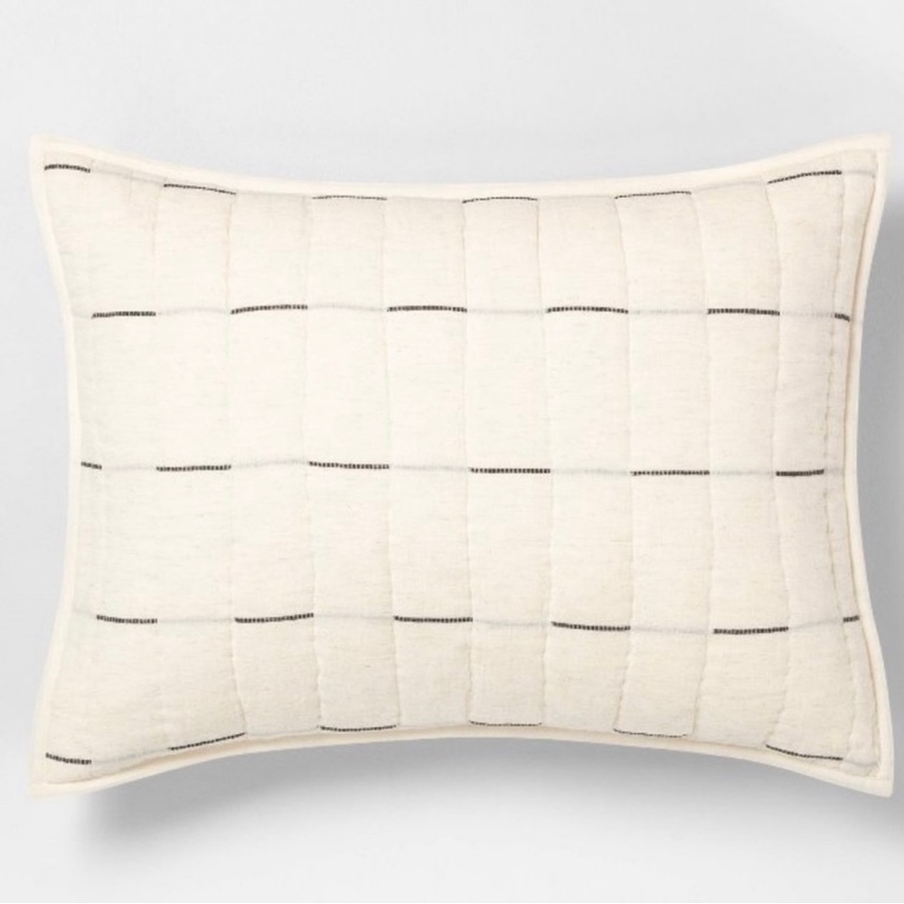 Hearth and Hand Broken Stripe Pillow Sham